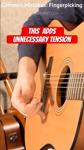 Why Anchoring Wrecks Your Fingerstyle Hand #guitarlesson #guitarcraft