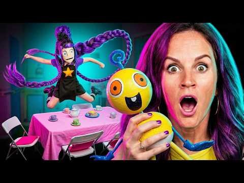 Surviving Poppy Playtime Ch. 5 Lily Lovebraids Dollhouse In Real Life with The Noob Family