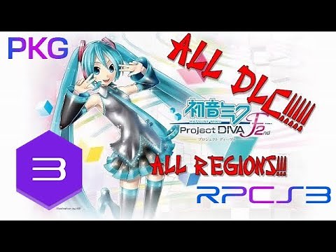 [NEW] How Download and Install ALL THE DLC of Hatsune Miku Project Diva: F2nd US, EU or JP IN RPCS3
