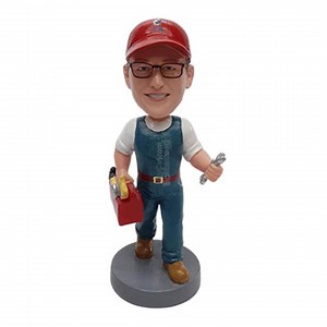 Custom Bobblehead DIY Know-it-all Handyman & Professional Fixer Upper - Personalized Repair Contractor Bobblehead and Custom Action Figure - Etsy