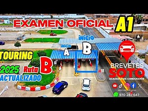 Official A1 Touring Exam - Latest and Updated - Route B