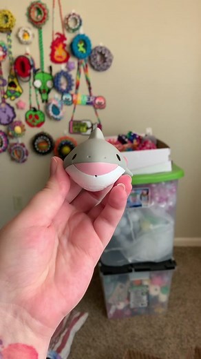 Handmade Shark Kandi Cuff for Rave Scene Decor