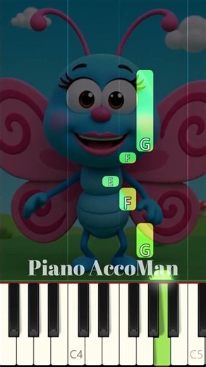 Mi-Mi The Ant - Boogie Bugs Piano Tutorial Short