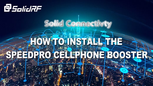 Watch How to Install the SolidRF SpeedPro cell phone signal Booster on Amazon Live
