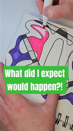 Were you also scolded for coloring outside the lines? #drawing #doodle #creativebug #arttherapy