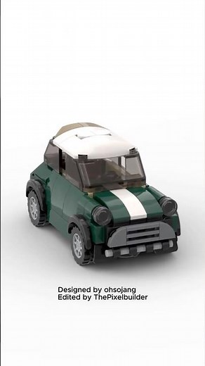 LEGO Mini Cooper | Stop Motion Build