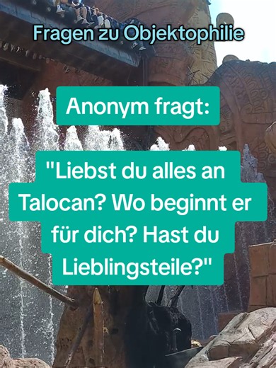 Liebst du alles an Talocan? – Antwort zur Objektophilie