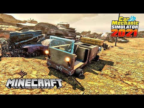 Minecraft Minecart restoration - Car Mechanic Simulator 2021