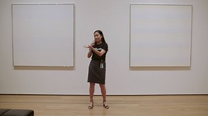 14K views · 136 reactions | For intern Suki Yu, visiting her favorite work on view—Agnes Martin’s “With My Back to the World” (1997)—is a chance to find “a calm like still water.” Take a closer look at the work: https://mo.ma/2PtLGih #ArtSpeaks, a day of community and conversation led by Museum staff, makes its return to the galleries this fall. | MoMA The Museum of Modern Art | Facebook