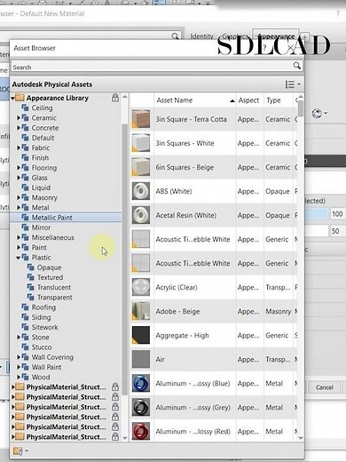 How to create New Material in revit #architecture #revitmaterials #howtomake #newmaterial