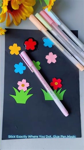 Stick Exactly Where You Dot — Glue Pen Magic