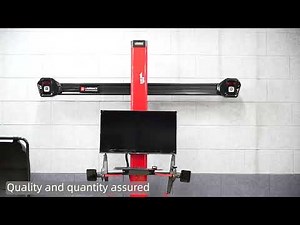 Innovative ES series touchless wheel alignment with powerful dynamic 3D technology