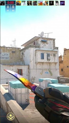 Falchion Knife Marble Fade Inspect Animation