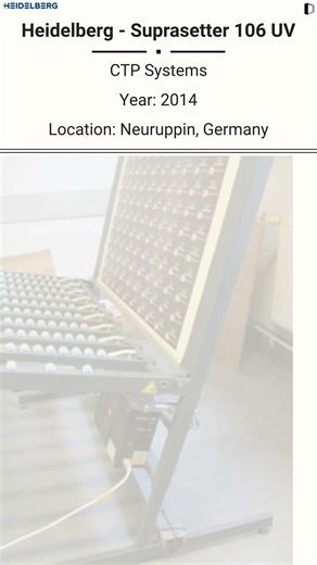 🚨 Heidelberg Suprasetter 106 UV CTP System for SALE ‪@Machinedalal‬