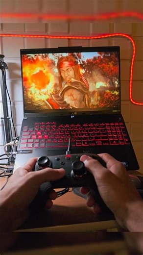 MORTAL KOMBAT 11 / NOTEBOOK ASUS TUF GAMER F16 #mortalkombat1 #games #shorts
