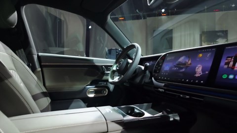 smart #5 Interior Design in Dark Grey