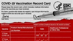 Here's a breakdown of all the information on your COVID-19 vaccination card
