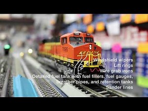 Athearn Genesis ES44DC With DCC & Sound, BNSF/Railway