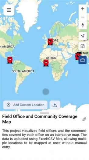 Field Office & Community Coverage — Visualized on a Map #viral #shorts #field #office #community