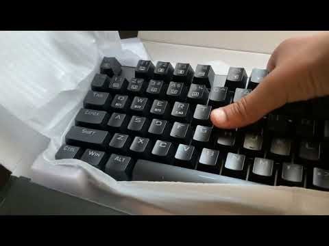 Unboxing my new Redragon gaming keyboard