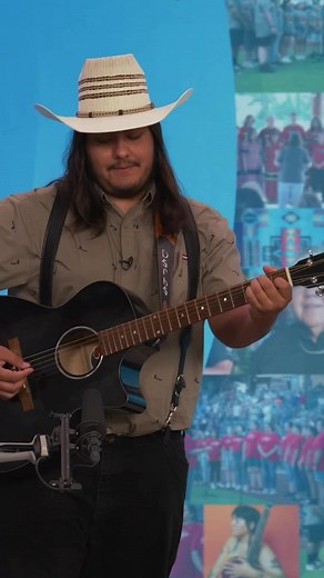 97K views · 4.5K reactions | ᎠᏴᏓᏩᎶᎯ by Agalisiga Mackey.  With just 2 years of guitar-playing, he writes and performs in Cherokee, aiming to keep the language alive in modern ways. He’ll be performing live at our #Dalalaplooza Music Festival on September 2 at One Fire Field! 﫶✨ #CherokeeMusic #nativemusician #musicfestival | Cherokee Nation | Facebook