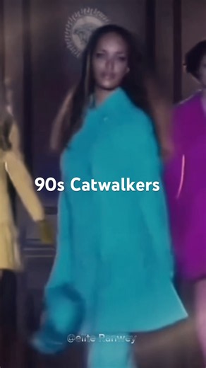 90s Catwalkers: The Models Who Defined an Era ✨ #fashion #runway #supermodel