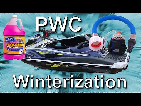 PWC Winterization on a 2017 Yamaha VX Deluxe TR-1 Engine (Technique will work on any PWC)