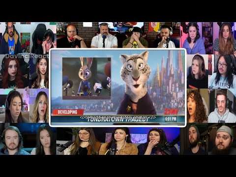 The Night Howler Evidence Scene - Zootopia | Reaction Mashup
