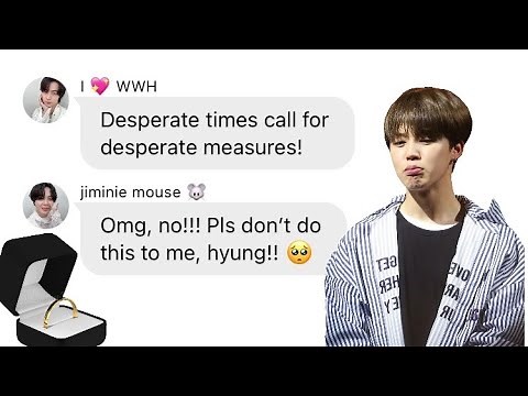 BTS TEXTS ► the one with the Vmin emergency plan