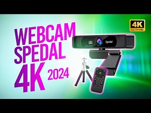 Spedal FF931 WEBCAM 4K do ALIEXPRESS! Vale a pena? Análise Spedal FF931 2024