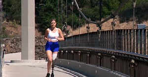 Nurse fights for right of amputees to join military