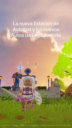 Construye la nueva estación de autobús en Lego Fortnite