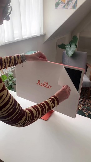 The sounds of unboxing and installing your new iMac. #apple #imac #imac2021 #unboxing #asmr