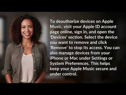 How Do You Deauthorize Devices on Apple Music?