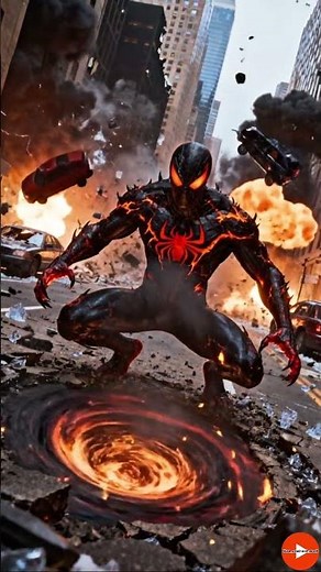 Dark Spider-Man Portal | Epic 4K Live Wallpaper #SpiderMan #LiveWallpaper #Venom #MilesMorales