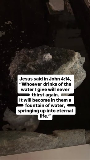 Jesus said in John 4:14, “Whoever drinks of the water I give will never thirst again. It will become in them a fountain of water, springing up into eternal life.” | Living Water Today