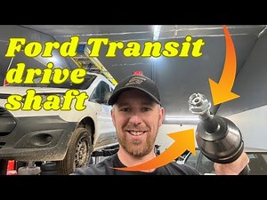 Ford Transit Connect Driveshaft Clicking/Knocking Noise - How to Fix it!