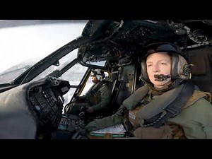 Cockpit footage of U.S. Marine Corps CH-53E Super Stallion