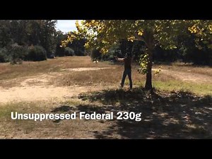 AAC TiRant 45 suppressor on FN FNX 45 Tactical