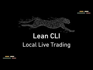 Live Trading Algorithmic Trading Strategies (Self-Hosted) - LEAN CLI