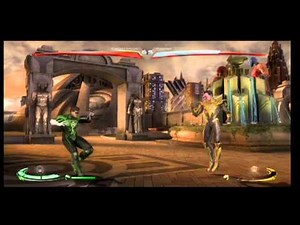 Injustice Gods Among Us Green Lantern vs Sinestro xbox 360 ps 3