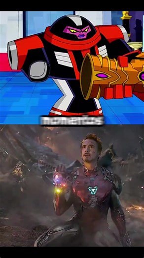 MOMENTOS EM QUE BEN10 FEZ REFERÊNCIAS A MARVEL. #curiosidades #fyp #ben10