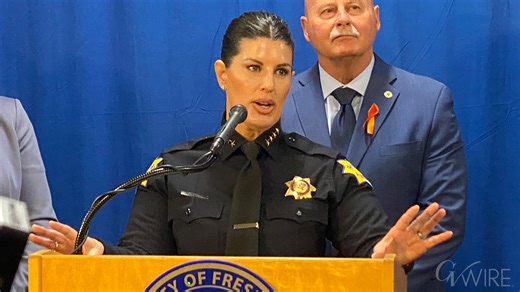 Mindy Casto Becomes Fresno's Top Cop, Shedding Interim Tag