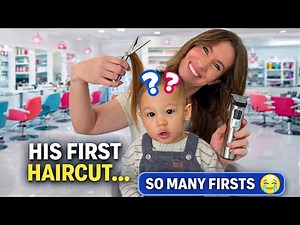 My SON'S First Haircut! (and a Few Firsts I Wasn’t Ready For)