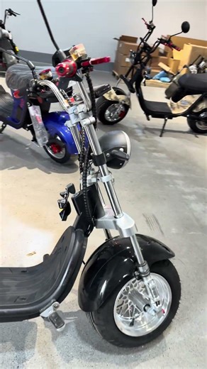 X18 Brazil Electric Scooter 1000W/2000W 60V 20Ah Mini Citycoco Big Seat Harley