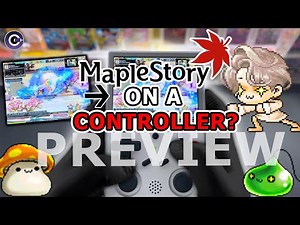 Playing Maplestory on a Controller is Possible! - Controller Preview
