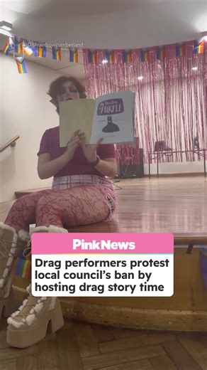 Lavish Lazuli and drag queens defy ban, hold story time for kids in Australia
