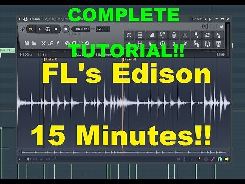 Edison in FL Studio - Complete Tutorial in 15 Min!