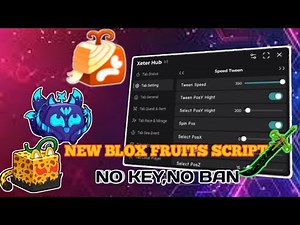 New Xeter Hub script | Best Blox Fruits Script for 2025 | Auto farm level | Auto Race V4 | No Ban