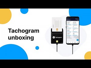 Tachogram driver card reader for Android devices | Unboxing